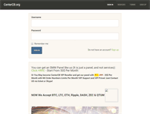 Tablet Screenshot of centercb.org